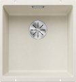 Мойка BLANCO SUBLINE 400-U Silgranit мягкий белый