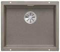 Мойка Blanco SUBLINE 500-U SILGRANIT отводная арматура InFino® серый беж