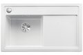 Мойка Blanco ZENAR 45S чаша слева клапан-автомат InFino белый