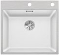 Мойка Blanco SUBLINE 500-IF/A клапан-автомат InFino® белый