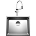 Blanco (мойка ETAGON 500-U + EVOL-S Pro Filter 526311 нержавеющая сталь)