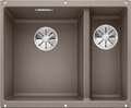 Мойка BLANCO SUBLINE 340/160-U Silgranit серый беж, чаша слева