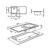 Мойка Smeg LM102S фото 2 в Тюмени