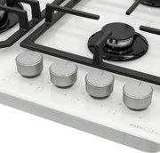 Газовая варочная панель KRONA NEBEL 60 WH W фото 4 в Тюмени