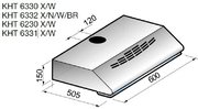 Вытяжка Korting KHT 6230 W фото 2 в Тюмени