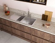 Мойка Omoikiri AKISAME 100-2 GM-L крыло справа фото 4 в Тюмени