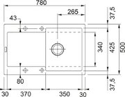 Мойка Franke MRG 611-78 оникс фото 4 в Тюмени