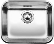 Мойка Blanco Gamma 420-U клапан-автомат нержавеющая сталь фото 3 в Тюмени