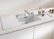 Мойка Blanco Alaros 6S аксессуары из белого стекла жемчужный фото 2 в Тюмени