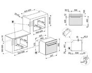 Духовой шкаф Smeg SF6400PZB фото 3 в Тюмени