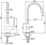 Смеситель Смег MM21-CR фото 2 в Тюмени Смеситель Smeg MM21-CR фото 2 в Тюмени