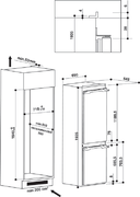 Встраиваемый холодильник KitchenAid KCBDS20701 фото 2 в Тюмени