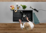 Смеситель Blanco MIDA-S 521455 Silgranit антрацит фото 3 в Тюмени