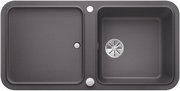 Мойка Blanco YOVA XL 6S SILGRANIT клапан-автомат InFino® темная скала фото в Тюмени