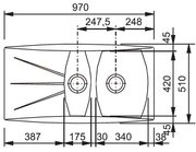 Мойка Franke MIG 651 сахара фото 3 в Тюмени