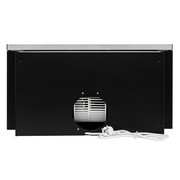 Встраиваемая вытяжка KRONA Kamilla slim 600 black/inox (1 мотор) фото 3 в Тюмени