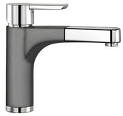 Смеситель Бланко Pylos-S chrome/Silgranit алюметаллик фото в Тюмени Смеситель Blanco Pylos-S chrome/Silgranit алюметаллик фото в Тюмени