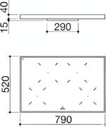 Индукционная варочная панель Barazza 1PKC80N фото 4 в Тюмени