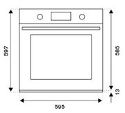 Духовой шкаф Bertazzoni F609HEREKND фото 4 в Тюмени