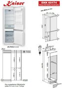 Встраиваемый холодильник Kaiser EKK 60174 фото 4 в Тюмени
