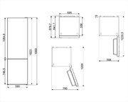 Холодильник Smeg FC182PBN фото 3 в Тюмени