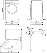Стиральная машина Smeg WM3T24RU фото 4 в Тюмени