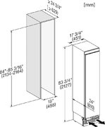 Встраиваемый морозильник Miele F 2413 Vi MasterCool фото 3 в Тюмени