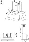 Вытяжка настенная Bertazzoni KR70HER1NDA фото 3 в Тюмени
