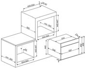 Компактный многофункциональный духовой шкаф Smeg SF4390MCX фото 2 в Тюмени