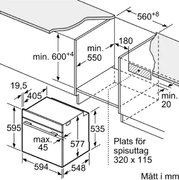 Духовой шкаф Bosch HBG832DC1S фото 4 в Тюмени
