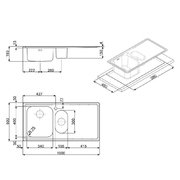 Мойка Smeg LL102S фото 2 в Тюмени