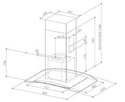 Вытяжка Faber Tratto Isola/SP EG8 X/V A90 фото 4 в Тюмени