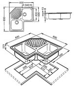Мойка Smeg SP2A фото 2 в Тюмени