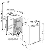 Встраиваемый холодильник Liebherr IK 1650 Premium фото 4 в Тюмени