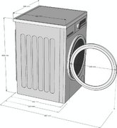 Стиральная машина Korting KWM 50IM140 фото 3 в Тюмени