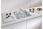 Мойка Blanco ALAROS 6S (с белой доской) SILGRANIT клапан-автомат InFino® кофе фото 2 в Тюмени