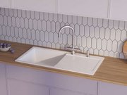 Мойка Омойкири SAKAIME 100 WH фото 4 в Тюмени Мойка Omoikiri SAKAIME 100 WH фото 4 в Тюмени