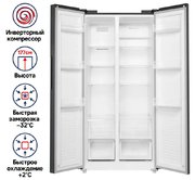 Холодильник Maunfeld MFF177NFSE фото 2 в Тюмени