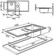 Мойка Smeg LLR102 фото 2 в Тюмени