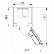 Холодильник Korting KNFC 62029 GW фото 3 в Тюмени