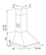 Вытяжка Kuppersberg Amphora 60 X 4PB фото 2 в Тюмени