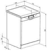 Посудомоечная машина Smeg LVS367SX фото 2 в Тюмени