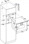 Комбинированный духовой шкаф-пароконвектомат Gaggenau BSP260101 фото 3 в Тюмени