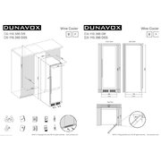 Винный шкаф Dunavox DX-119.386DSS фото 4 в Тюмени