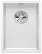 Мойка Blanco SUBLINE 320-F отводная арматура InFino® белый фото в Тюмени