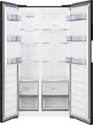 Отдельностоящий холодильник с инвертором Weissgauff WSBS 550 Built-in NoFrost Inverter Black фото 2 в Тюмени