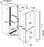 Встраиваемый холодильник Kuppersbusch FKG 8310.1i фото 2 в Тюмени