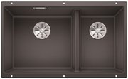 Мойка Blanco SUBLINE 430/270-U с отводной арматурой InFino® темная скала Мойка Blanco SUBLINE 430/270-U с отводной арматурой InFino® темная скала