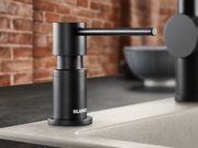 Дозатор для жидкого мыла Blanco Lato 525789 черный матовый фото 2 в Тюмени