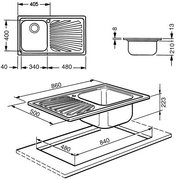 Мойка Smeg APM861D фото 2 в Тюмени